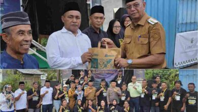 Bupati Boltim Oskar Manoppo membuka Festival Ramadhan dan Pasar senggol Kotabunan