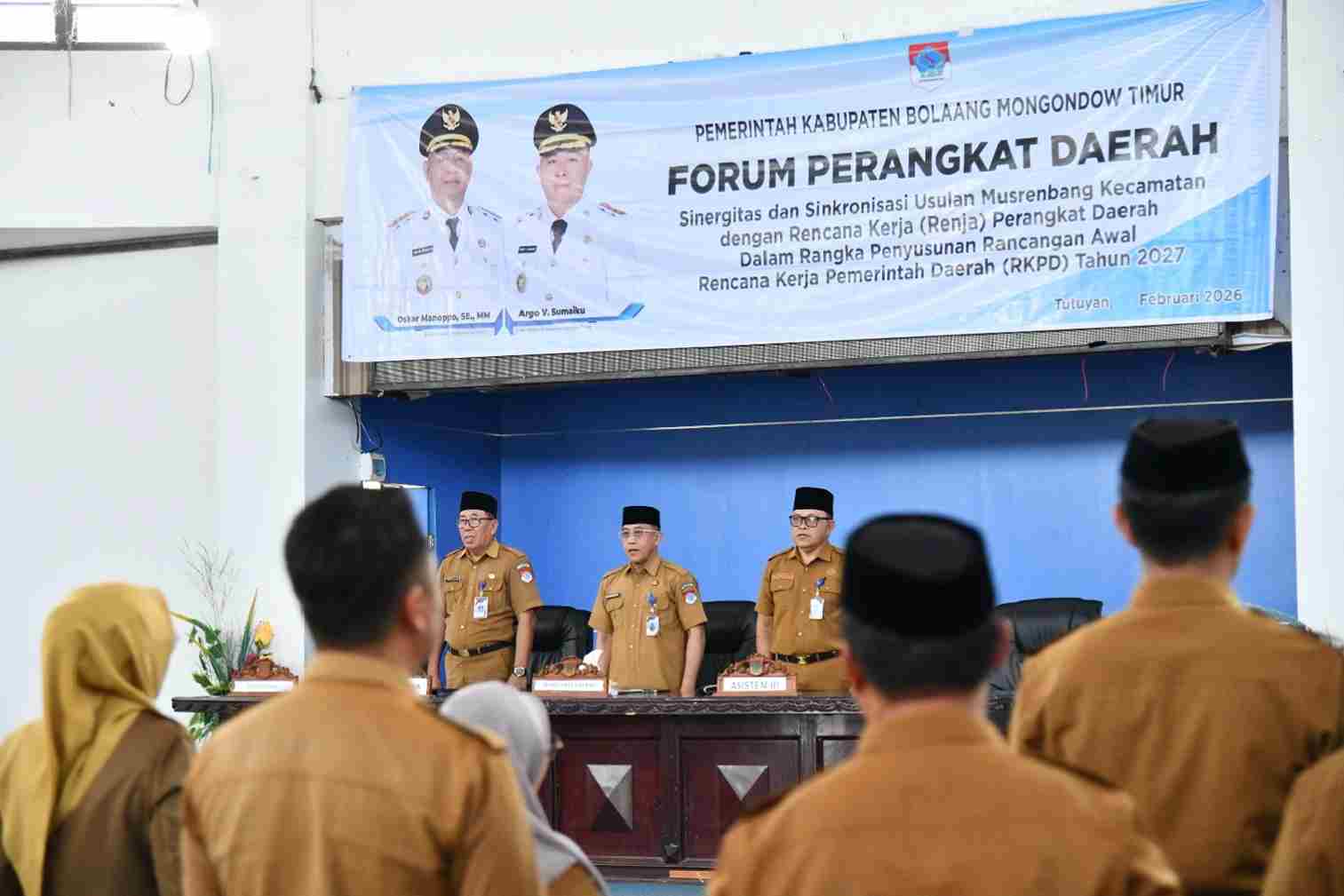 Forum Perangkat Daerah Pemkab Boltim bahas sinkronisasi program prioritas 2027