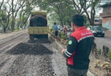 perbaikan Jalan Soekarno Sulut