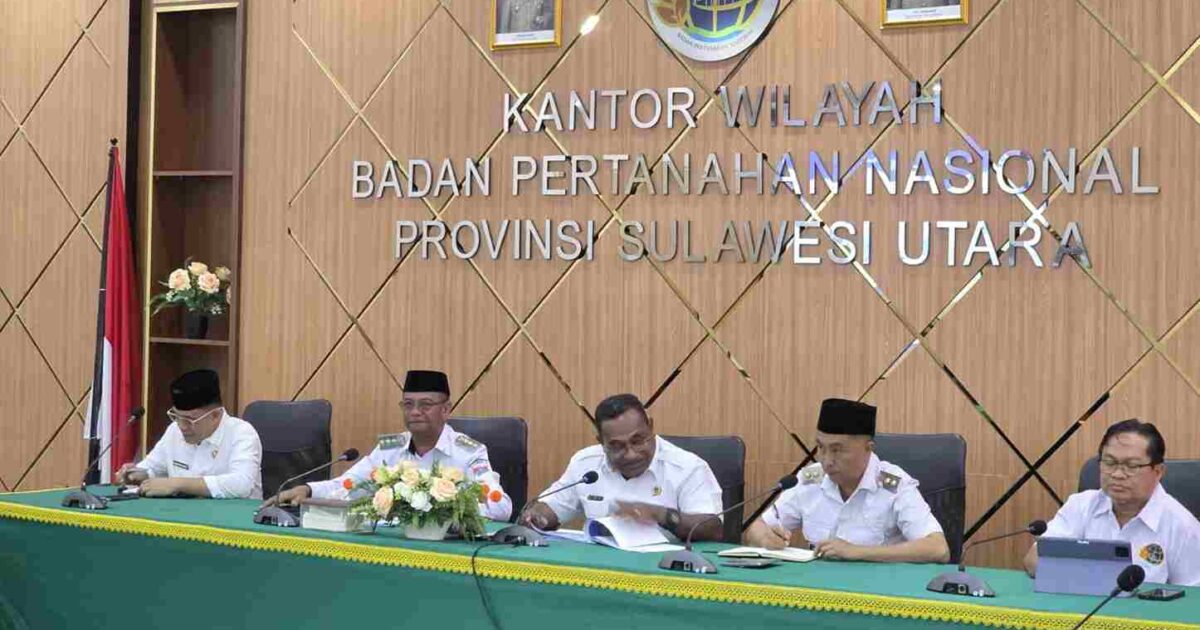 Sinergi Pemkab Boltim dan BPN Sulut