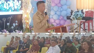 Wakil Bupati Boltim Argo Vinsensius Sumaiku menghadiri HUT ke-72 Yayasan Pendidikan GMIBM