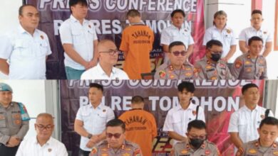 Polres Tomohon ungkap kasus pencurian