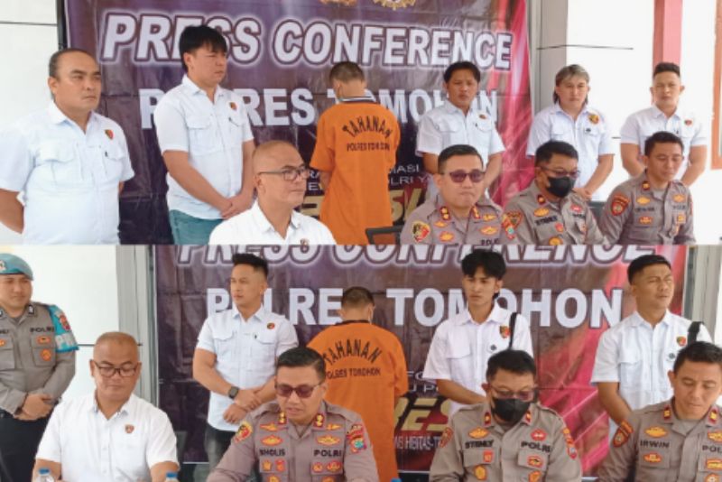 Polres Tomohon ungkap kasus pencurian