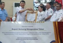 Bupati Boltim terima penghargaan PJPK 2025 dari BKKBN