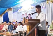 Wabup Argo Sumaiku membuka MTQ ke-IX Boltim 2026 di Lapangan Garuda Nuangan