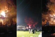 Kantor DPMPTSP Boltara terbakar