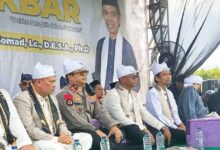 Kapolres Boltim hadir langsung dalam Tabligh Akbar Ustadz Abdul Somad di Lapangan Gogaluman