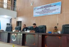 Rapat Paripurna DPRD Boltim dalam rangka Penyampaian Laporan Reses Masa Persidangan Kelima Tahun 2026