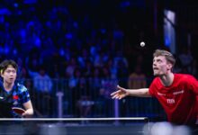 Anders Lind kalahkan Wang Chuqin
